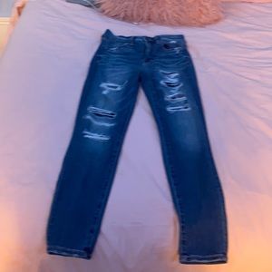 American eagle ripped jeans
